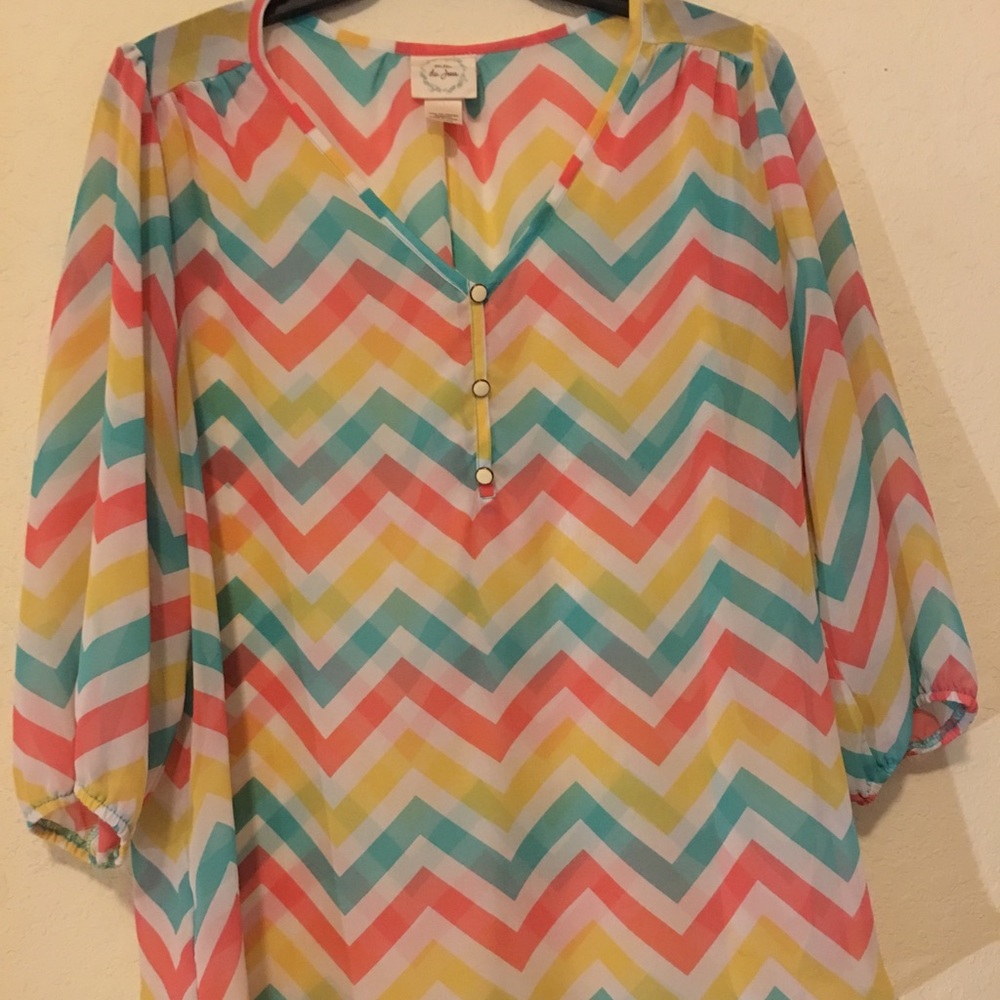Cute chevron blouse